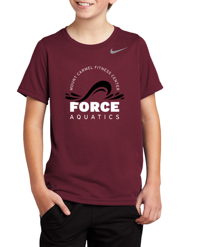 NIKE Legend Unisex Tee Maroon