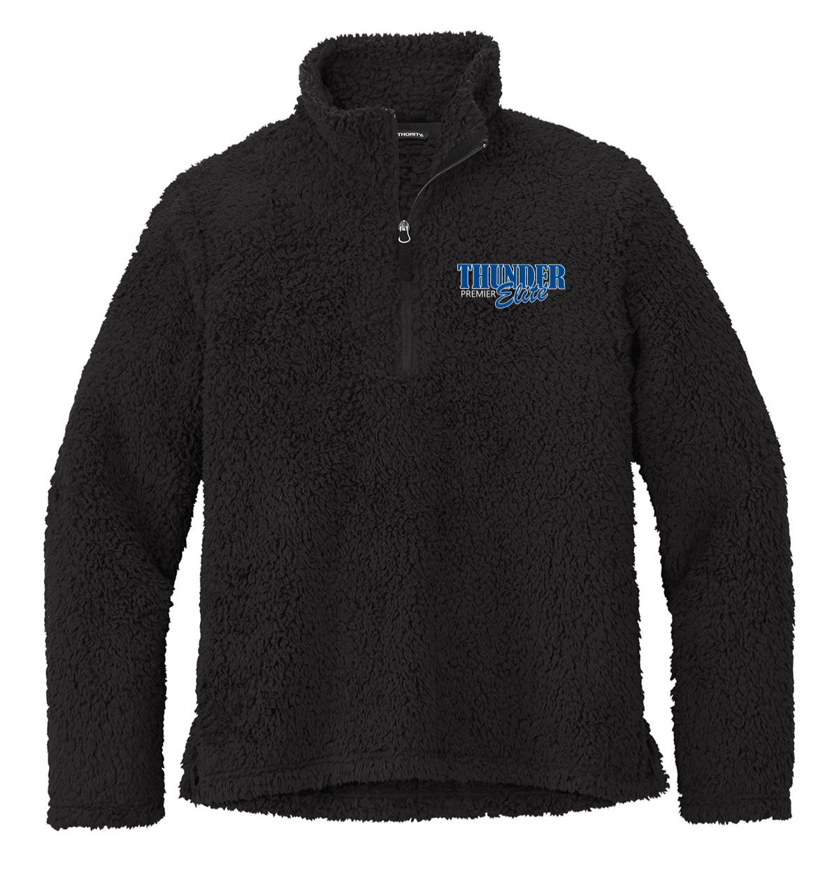 Ladies Sherpa Quarter Zip Embroidered (No Pockets)