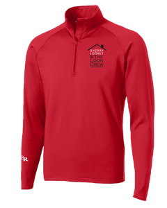 Red Performance Pullover